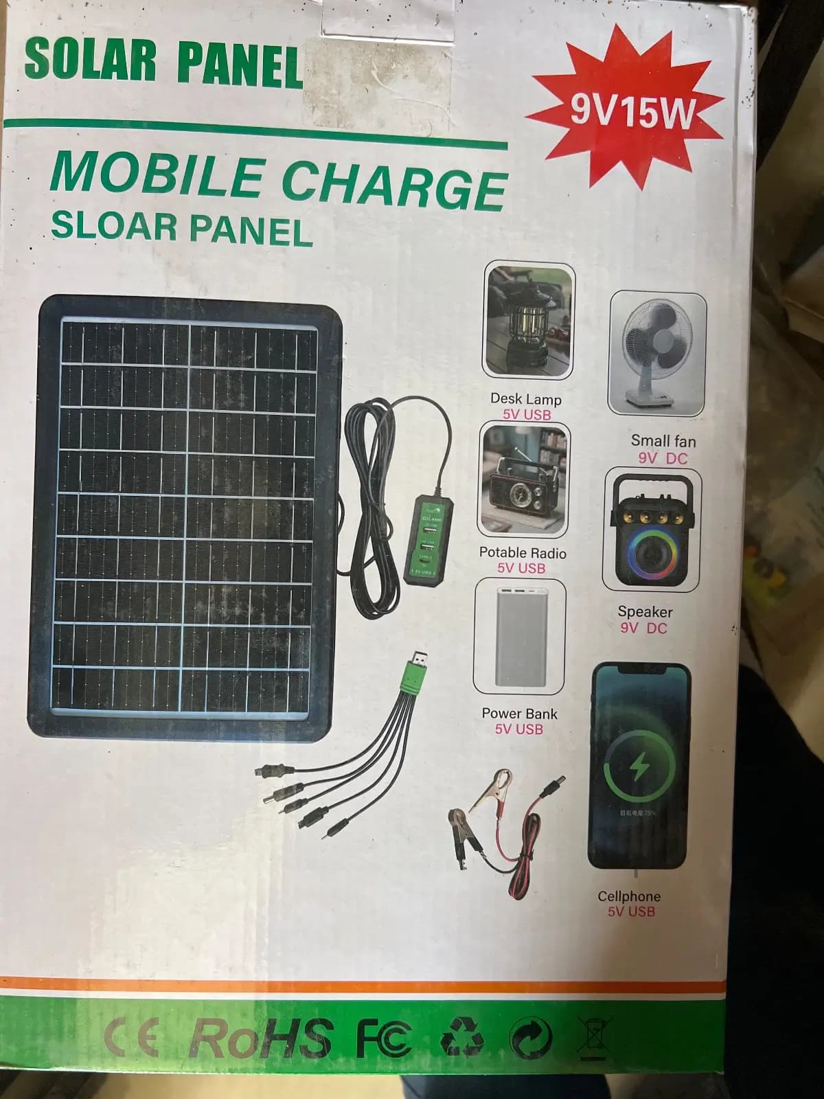 Solar charger Pannel