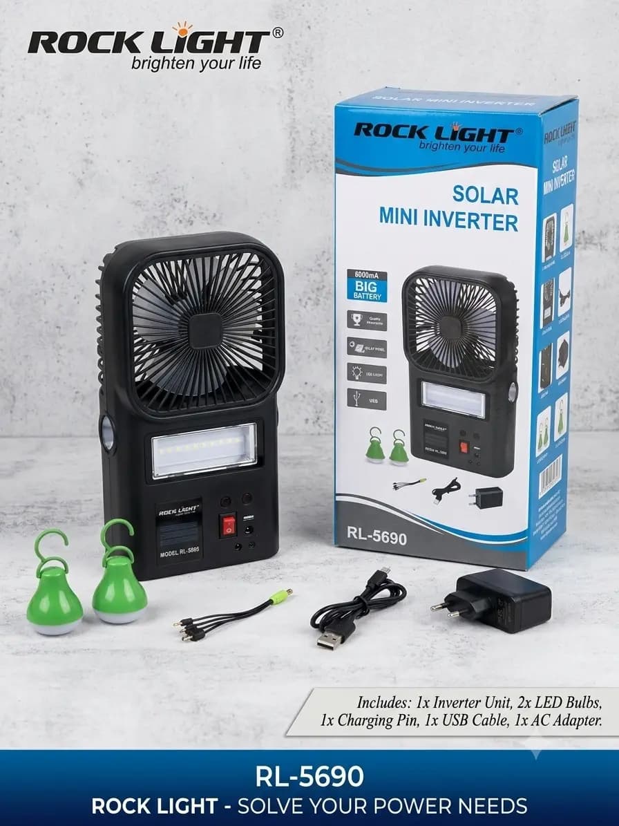 Solar fan mini