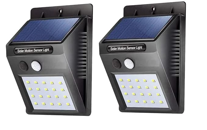 Solar sensors wall light
