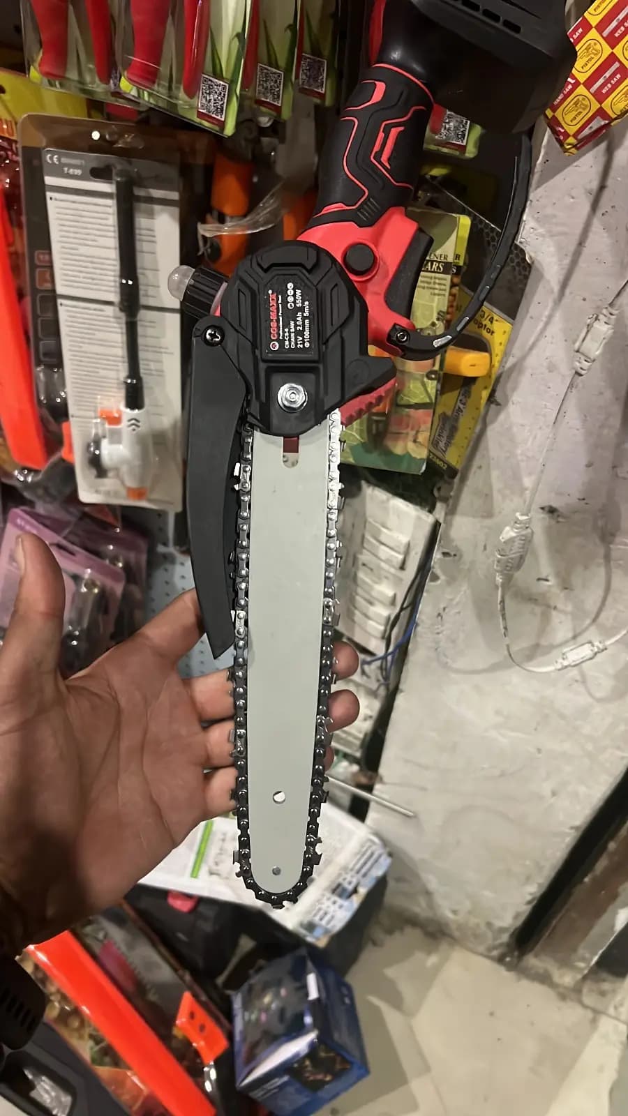 Battery chain saw bsc power