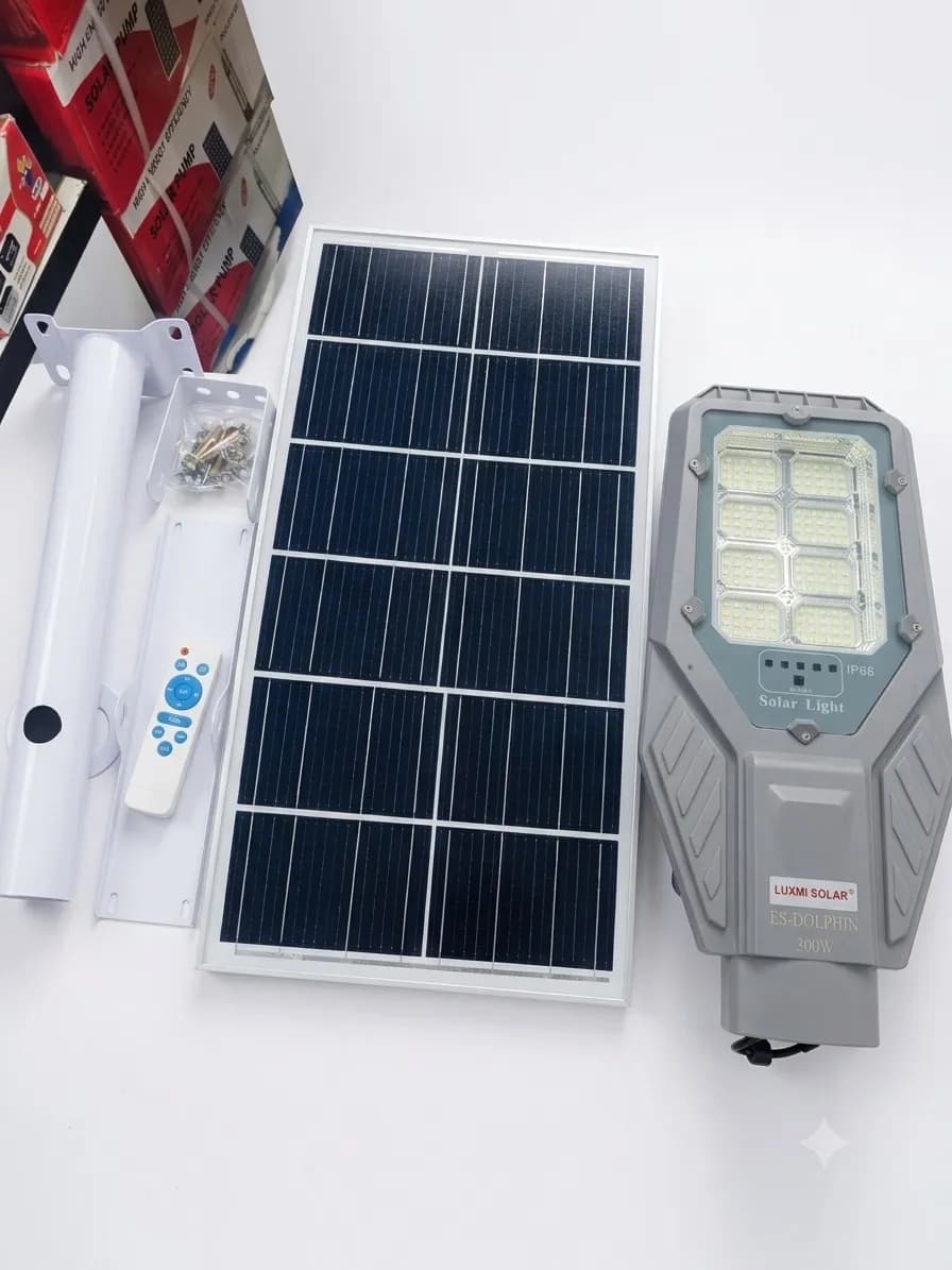 Solar street light 300 W IP7 full water proof